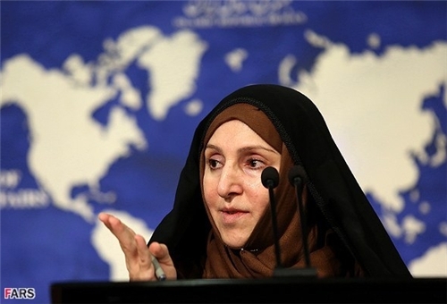 Spokeswoman: Iran Concerned about Syrian Terrorists
