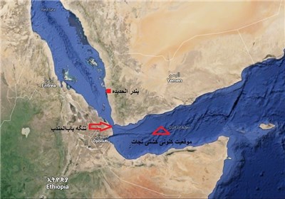 فردا؛ عبور "کشتی نجات" از تنگه باب‌المندب و ورود به دریای سرخ + نقشه موقعیت کنونی