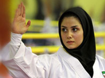 قهرمان لیگ جهانی کاراته: حجاب، احساس خوشایندی است که مانع اتفاقات ناخوشایند است