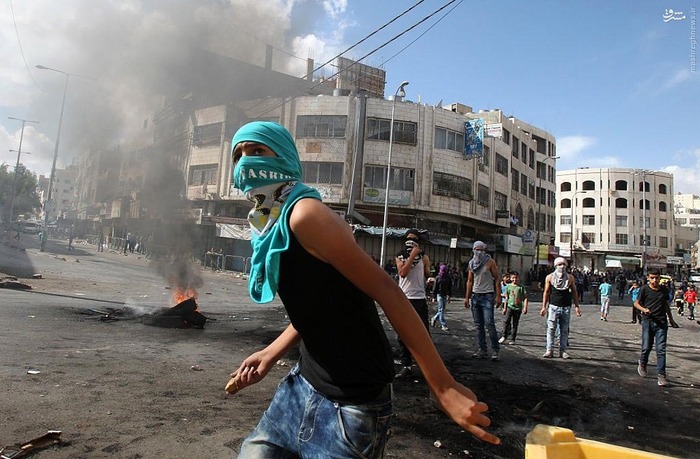 عکس/ شدت گرفتن درگیری‌ها در فلسطین اشغالی