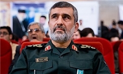 سردار حاجی‌زاده: همه موشک‌ها به هدف خورده است