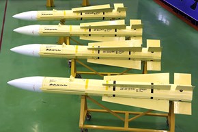 افتتاح خط تولید موشک هواپایه فکور
