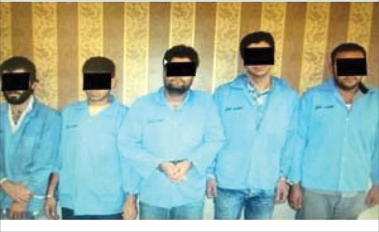اعدام ۶ عضو باند مخوف «دزدان طلا» +عکس