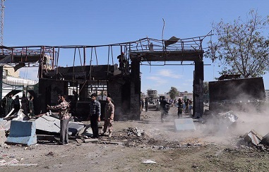 ستاد فرماندهی ناجا در چابهار بعد از حمله تروریستی