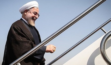 روحانی پس از 5 روز، تعطیلات را نیمه تمام گذاشت و سراسیمه به تهران باز گشت!