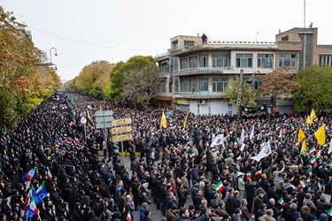 راهپیمایی مردم تبریز علیه «اغتشاشگران»