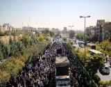 مراسم تشییع پیکر شهید امر به معروف «محمد محمدی»