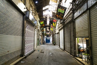 تعطیلی بازار تهران در پیک پنجم کرونا
