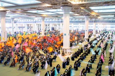 اجتماع ۵ هزار نفری بسیجیان تهران بزرگ