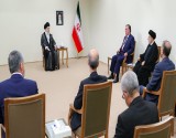 امام خامنه ای در دیدار رئیس‌جمهور تاجیکستان: توجه به ظرفیت‌های درونی، اسلحه تحریم را از کار می‌اندازد